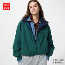 优衣库 487517 摇粒绒内里立领茄克 青绿色 2XL 339元（需用券）