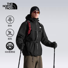 北面 羽绒三合一冲锋衣男鹅绒防水TheNorthFace83SL 4HF/宇宙黑 L 1818元（需用券
