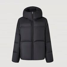 坦博尔 95%白鸭绒 780+蓬松度 高充绒羽绒服 黑色 313.8元（需用券）