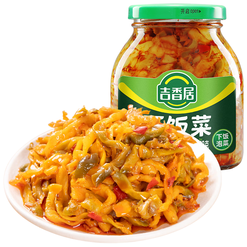 吉香居 下饭菜 306g 3.9元（需用券）