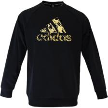 阿迪达斯 运动卫衣 黑色 3XL 套头衫 89.1元