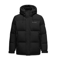 坦博尔 90%灰鸭绒 680蓬松度 防水蓄热户外羽绒服 黑色 390.4元（需用券）