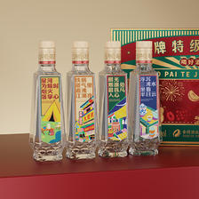 88VIP：沱牌 舍得 沱牌特级T68 50度 浓香型白酒 250ml*4瓶礼盒装 89.9元