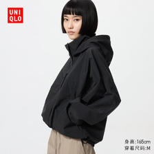 优衣库 487832 防风立领 黑色 2XL 女装夹克 239元（需用券）