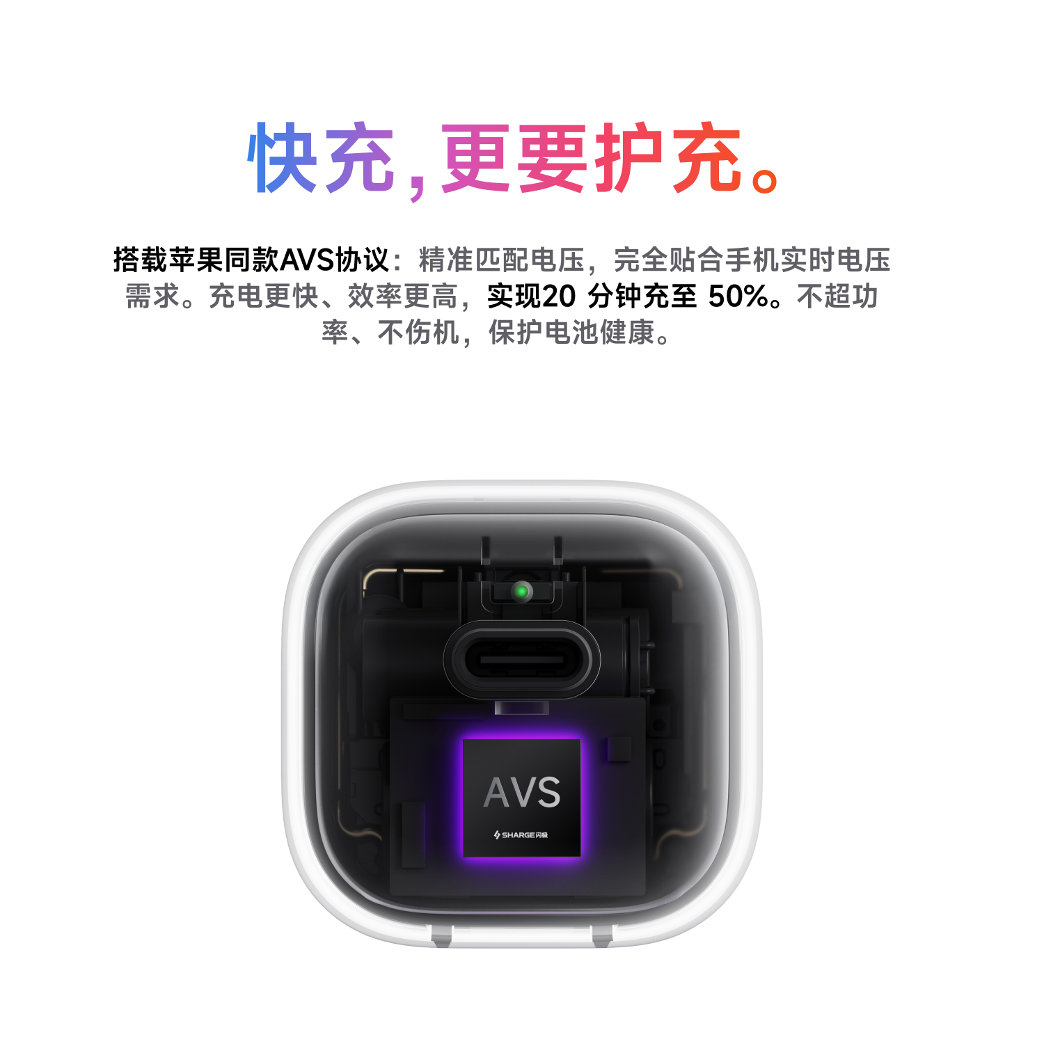 SHARGE 40W 快充 充电器 数据线 套装 49.9元