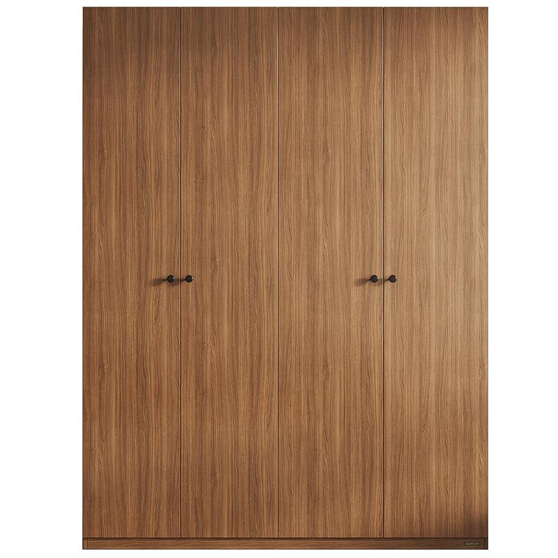 全友 DG10009 简约平开门 四门衣柜B 衣柜 1658.99元