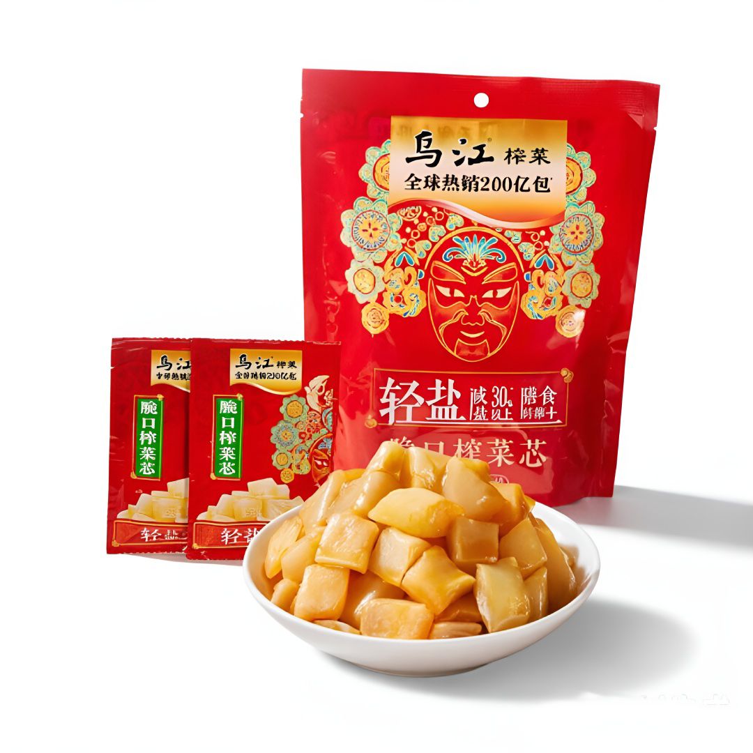 乌江 脆口榨菜芯 22g*12袋 4.9元