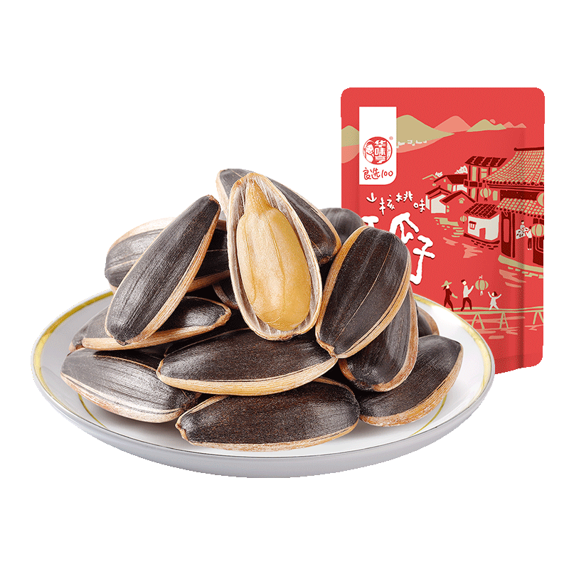 华味亨 山核桃味瓜子 500g/袋 6.89元