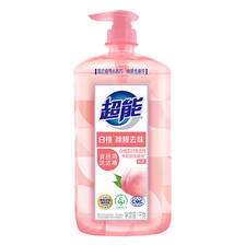超能 白桃苏打洗洁精 1kg*3瓶 24.6元（需用券）