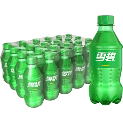 雪碧 柠檬味碳酸饮料 300ml×24瓶×2箱 22.65元/件（共45.3元+2.76元淘金币）