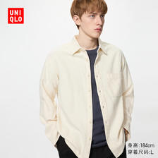 优衣库 法兰绒衬衫 486593/01 乳白色*2件 111.4元/件（共222.8元）
