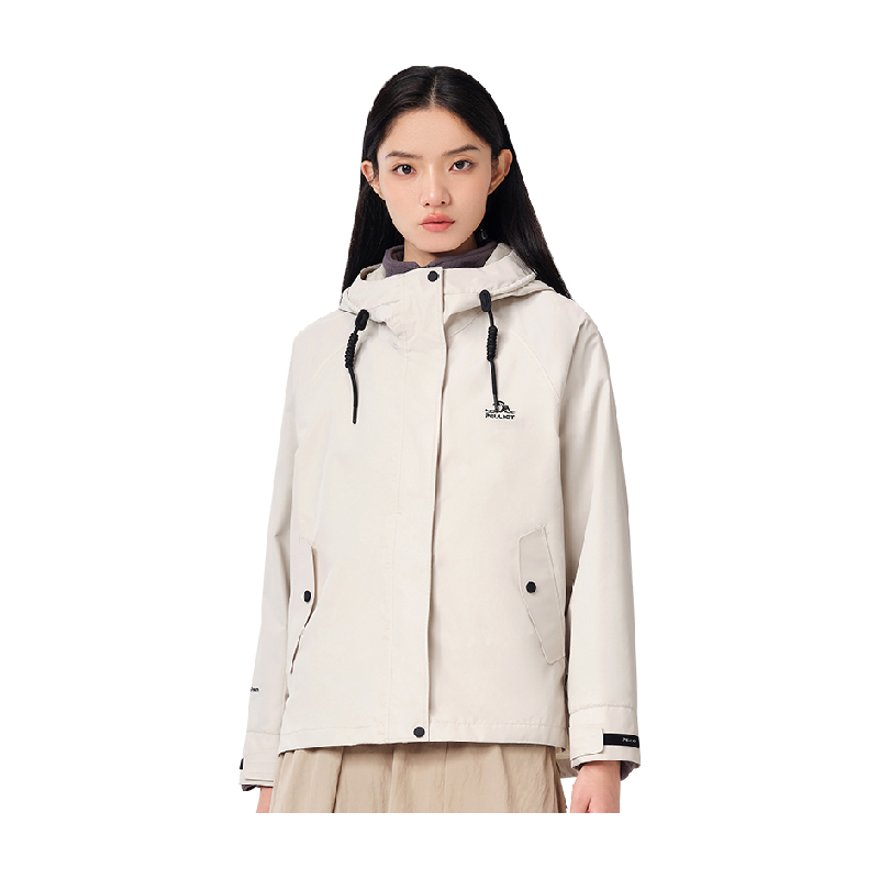 伯希和 男女款户外冲锋衣三合一抓绒防风防雨进藏外套 341.36元（需用券）