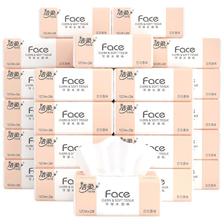 洁柔 粉Face 软抽可湿水面巾 3层100抽*27包 29.6元（需买2件，需用券）