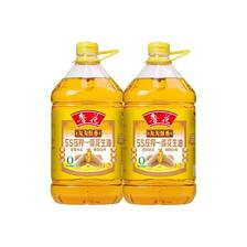 鲁花 淘淘飘香5S压榨一级花生油4.28L*2桶食用油 169.52元（需用券）
