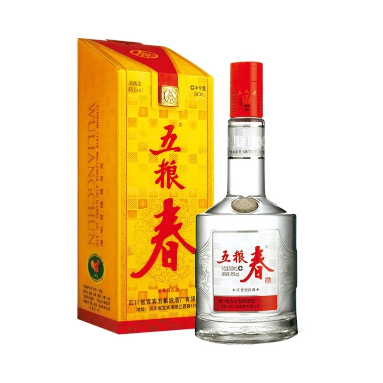 五粮液 股份五粮春第一代45度浓香型白酒500ml*6瓶原箱国庆双十一 925.77元（需用券）