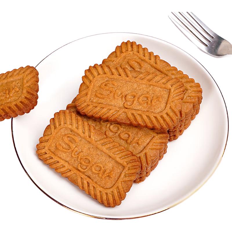 泓一 零食合集 焦糖饼干500g 6.74元（需买4件，需用券）