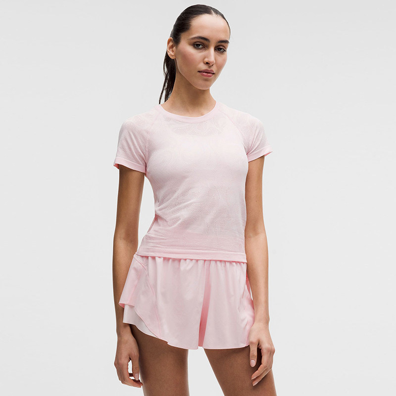 lululemon Swiftly Tech女士运动短袖T恤2.0 Race*涡纹丨lululemon丨LW3JXXS 300元