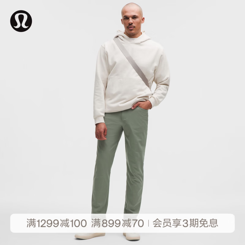 lululemon 丨ABC™ 男士经典剪裁五袋款长裤 30L *Warpstreme 速干 LM5AQHS 柳叶绿 29 295元（需用券）