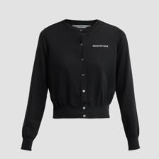 安宥真同款！Alexander Wang 圆领收腰开衫 $450（约3010.45元）