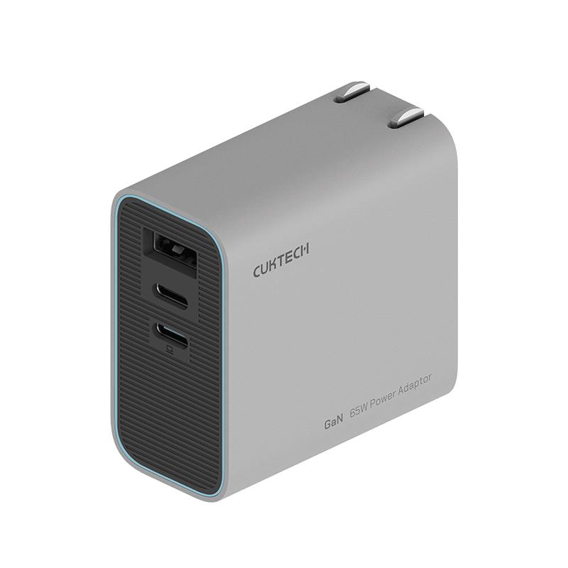 酷态科 65W 2C1A 氮化镓充电器 AD653C 68元